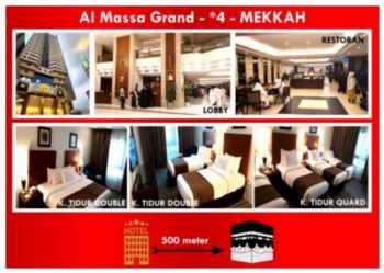 Paket Plus Thaif 2025 Hotel Mekkah Grand Al Massa *4 / Setaraf