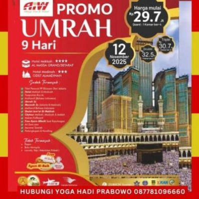 Paket Umroh November 2025 Promo 09 Hari-2