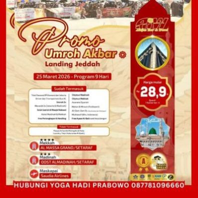 Biaya Umroh Untuk 4 Orang 2026 Paket Promo-4