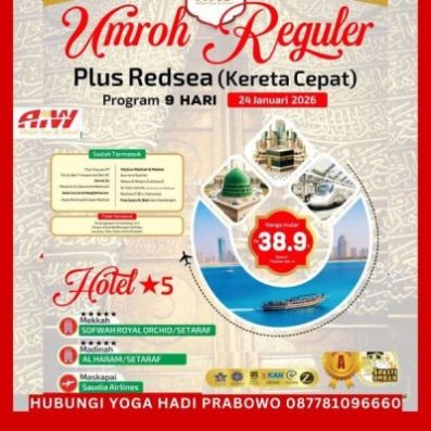 Biaya Umroh Untuk 4 Orang 2026 Paket Reguler-2