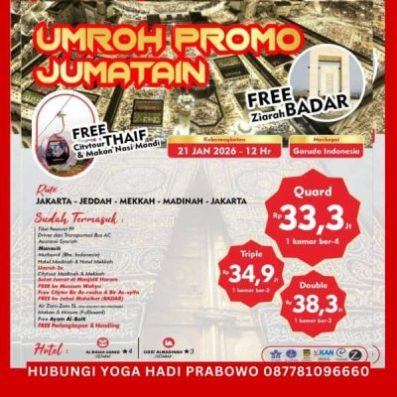 Biaya Umroh untuk 2 orang 2026 Paket Umroh Suami Istri-11