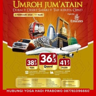 Biaya Umroh untuk 2 orang 2026 Paket Umroh Suami Istri-8