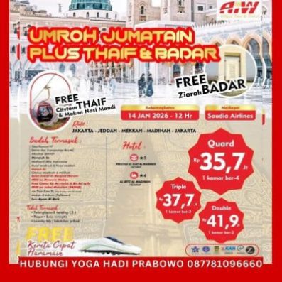 Biaya Umroh Untuk 5 Orang 2026 Paket Reguler-3