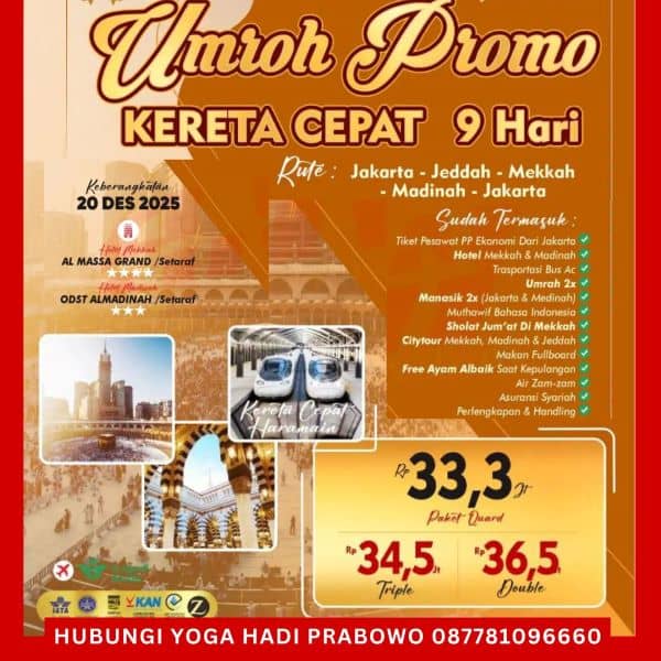 Promo Umroh Desember 2025 Paket 9 Hari-3