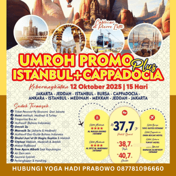 Biaya Umroh Murah 2025 Promo Plus Turki