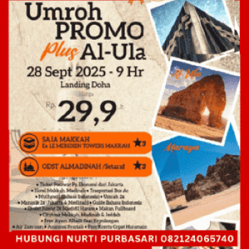 Paket Umroh Promo Plus Al Ula 2025