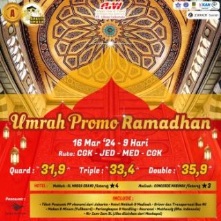 Umroh Maret 2024 Travel Umroh Haji Plus Alhijaz Indowisata Brosur Umroh 2024