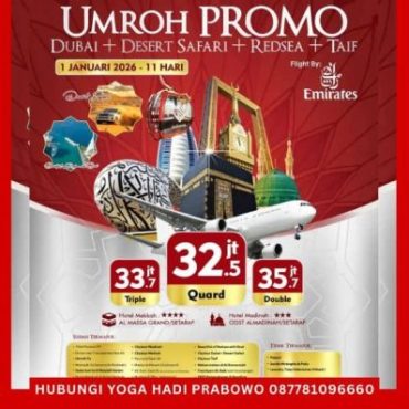 Biaya Umroh Murah 2025 Plus Dubai