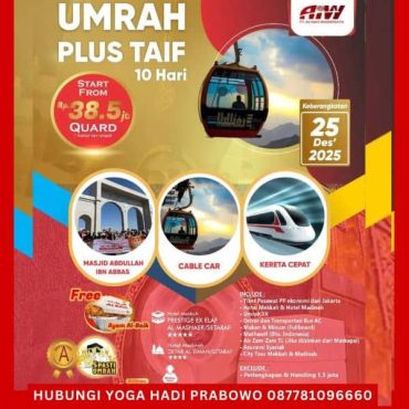 Paket Umroh Plus Thaif 12 Hari-1