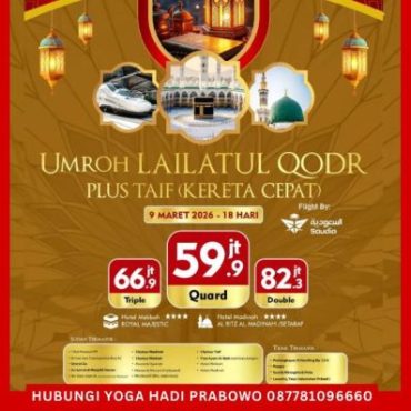 Paket Umroh Maret 2026 Lailatul Qadar Paket Umroh Maret 2026 Lailatul Qadar