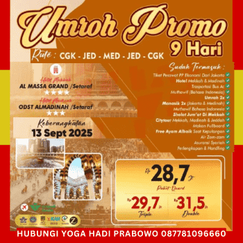 Paket Umroh September 2025 Promo 09 Hari-2